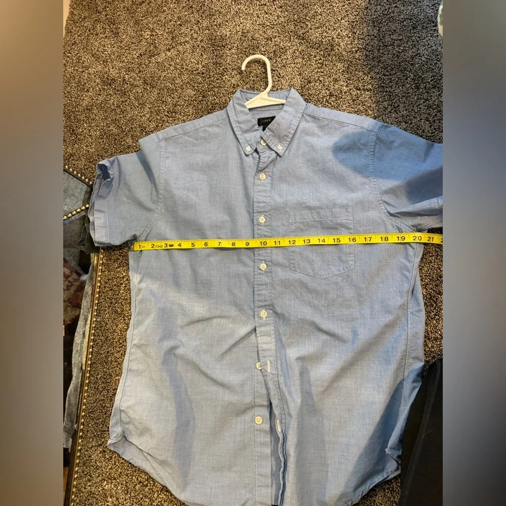 J. Crew Light Blue Casual Button Down Shirt